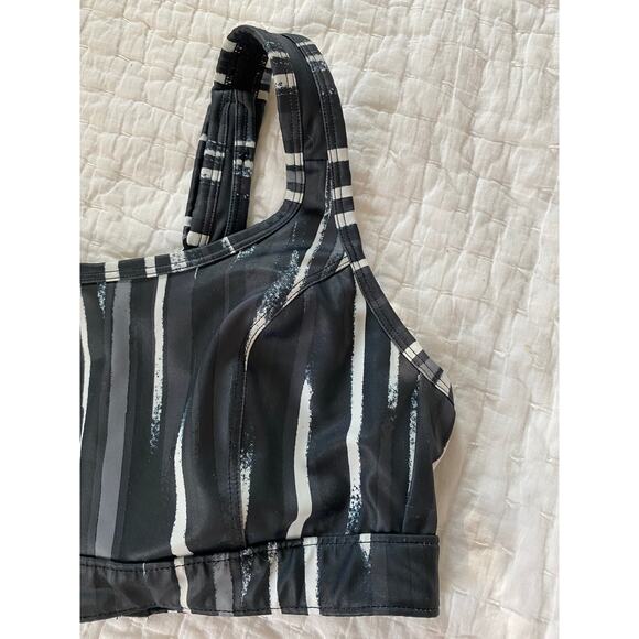 Title Nine Bra Sports High Impact Black and White 34C - Picture 6 of 10